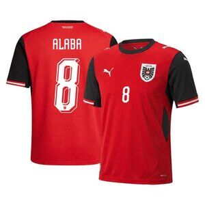 David Alaba 2026 WC Soccer Jersey